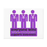 Alzheimers Disease Everyone Wins With Awareness Post Card
