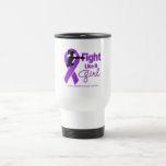Alzheimers Disease Fight Like A Girl Knock Out Coffee Mug