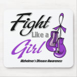 Alzheimers Disease - Fight Like a Girl Mouse Pad