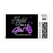 Alzheimers Disease - Fight Like a Girl Stamps