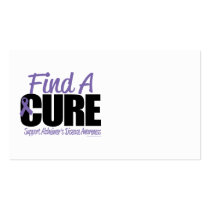 Alzheimer's Disease Find A Cure Business Cards