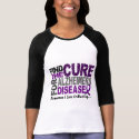 ALZHEIMERS DISEASE Find The Cure 1 t-shirts