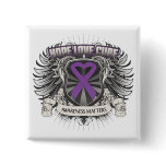 Alzheimer's Disease Hope Love Cure Pins