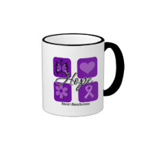 Alzheimers Disease Hope Love Inspire Awareness Coffee Mugs