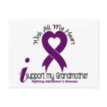 Alzheimers Disease I Support My Grandmother Post Card
