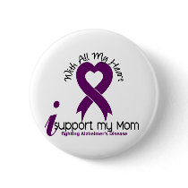 Alzheimers Disease I Support My Mom Pins