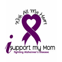 Alzheimers Disease I Support My Mom t-shirts by awarenessgifts Alzheimers Disease I Support My Mom t-shirts