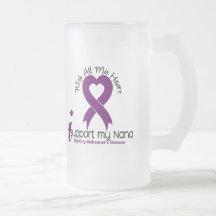 Alzheimers Disease I Support My Nana Coffee Mug