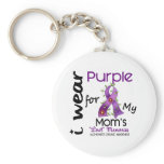 Alzheimers Disease I Wear Purple For My Mom 43 keychains