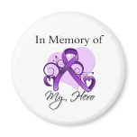 Alzheimers Disease In Memory of My Hero Magnet