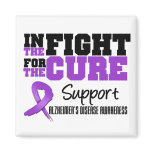 Alzheimer's Disease In The Fight For The Cure Magnets
