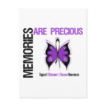 Alzheimer's Disease Memories Are Precious Post Card