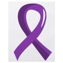 Alzheimer's Disease Purple Ribbon 3 Flyers