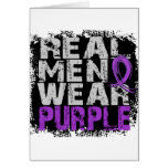 Alzheimer's Disease Real Men Wear Purple Cards