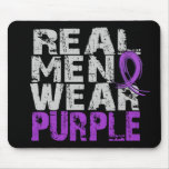Alzheimer's Disease Real Men Wear Purple Mouse Pads