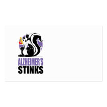 Alzheimer's Disease Stinks Business Card