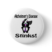 Alzheimers Disease Stinks Skunk Awareness De Pins