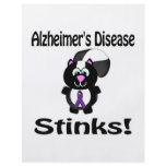 Alzheimers Disease Stinks Skunk Awareness flyers
