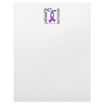 Alzheimer's Disease Support Advocate Cure Letterhead