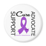 Alzheimer's Disease Support Advocate Cure Magnets
