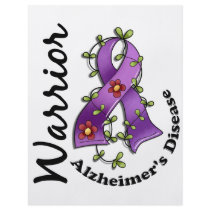 Alzheimer's Disease Warrior 15 Flyer Design