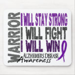 Alzheimer's Disease Warrior Mousepads