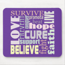 Alzheimer's Inspirational Words Mousepads