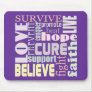Alzheimer's Inspirational Words Mousepads
