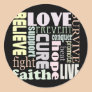 Alzheimer's Inspirational Words Sticker