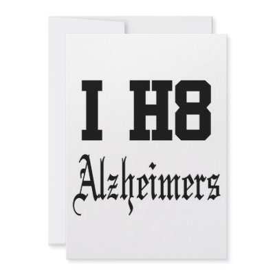 alzheimers personalized announcements by ih8designs