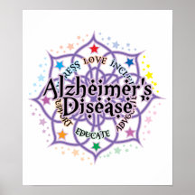 Alzheimers Lotus Posters