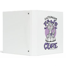 Alzheimers Paws for the Cure Cat binders