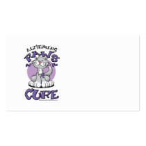 Alzheimers Paws for the Cure Cat business cards