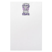 Alzheimers Paws for the Cure Cat stationery