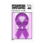 ALZHEIMER'S RIBBON STAMPS