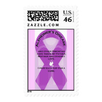 ALZHEIMER'S RIBBON STAMPS