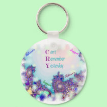 Alzheimer's Support Keychain by deesbasenjis Alzheimer's Support Keychain