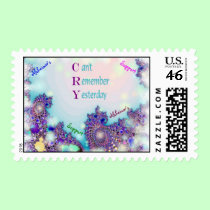 Alzheimer's Support Postage postage by deesbasenjis Alzheimer's Support Postage postage