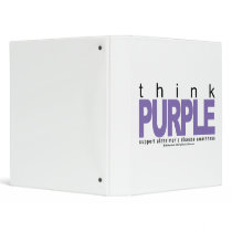 Alzheimers THINK Purple binders