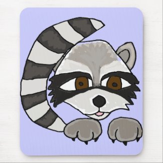 AM- Awesome Raccoon Mousepad