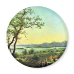 Am Chiemsee By Hess Peter Von (Best Quality) Fridge Magnet