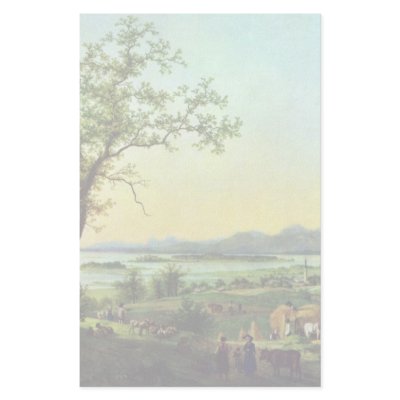 Am Chiemsee By Hess Peter Von (Best Quality) Stationery Paper by Artcollection