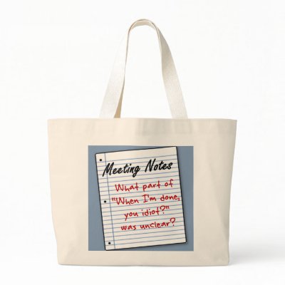Am I not being clear enough Bag by disgruntled_genius