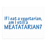 Am I Still A Meatatarian Post Card