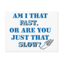 Am I that fast postcards by bbdesignsco Am I that fast postcards