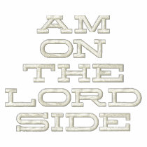 AM ON THE LORD SIDE embroidered shirts by nanakwesi AM ON THE LORD SIDE embroidered shirts