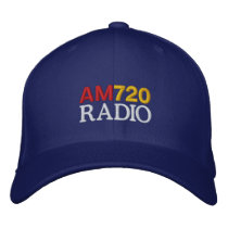 AM, RADIO, 720 embroidered hats