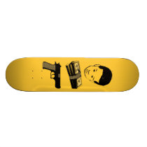 AM Radio "Alluneed" skateboards