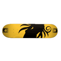 AM Radio "Bonefeather" skateboards