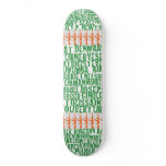 AM Radio " Leaders" Skate Board